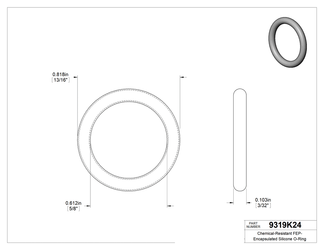 Technical drawing - 9319K24